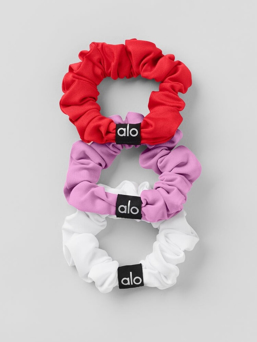 Alo Yoga Fresh Mini Scrunchie 3-Pack